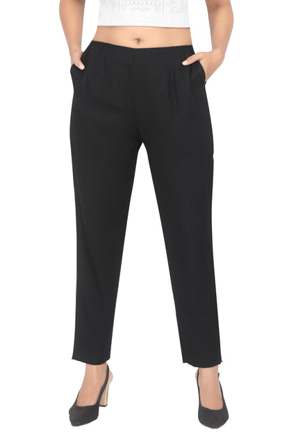 Meniki Women's Straight Fit Pants