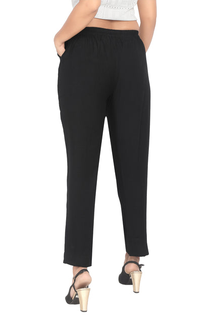 Meniki Women's Straight Fit Pants