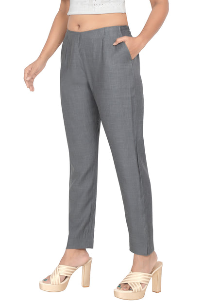 Meniki Women's Straight Fit Pants