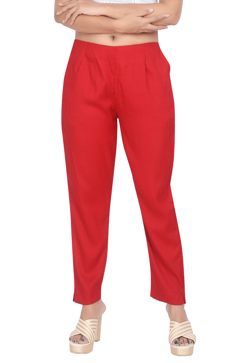 Meniki Women's Straight Fit Pants