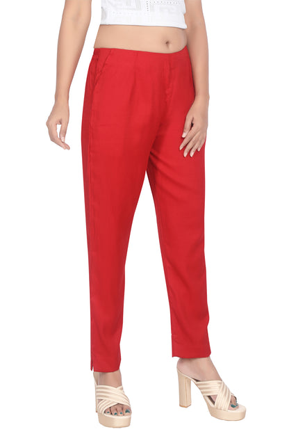 Meniki Women's Straight Fit Pants