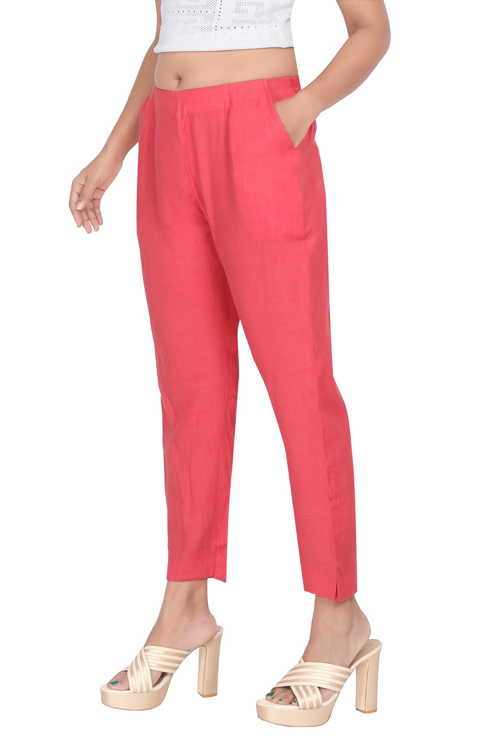 Meniki Women's Straight Fit Pants