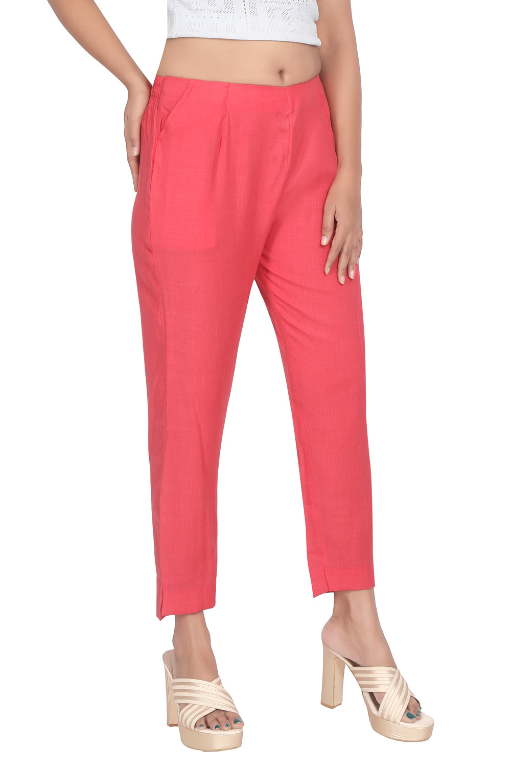 Meniki Women's Straight Fit Pants