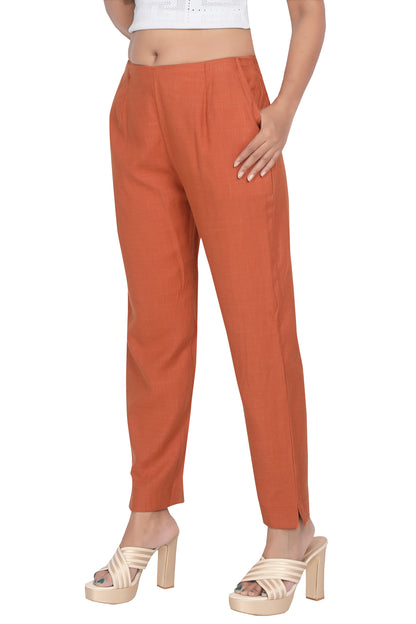 Meniki Women's Straight Fit Pants