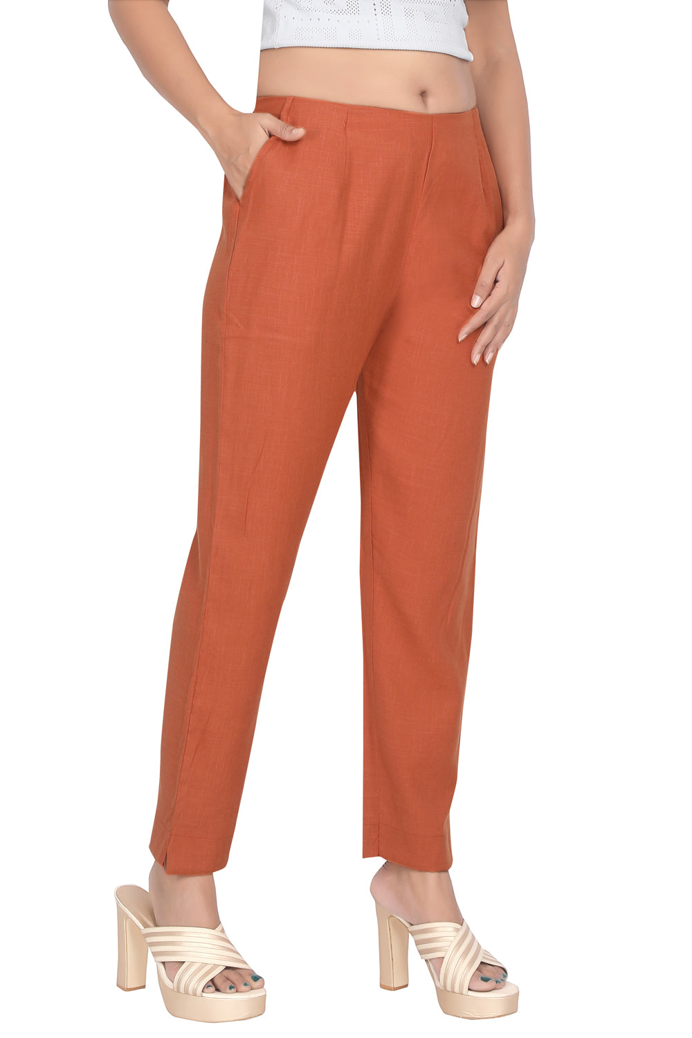 Meniki Women's Straight Fit Pants