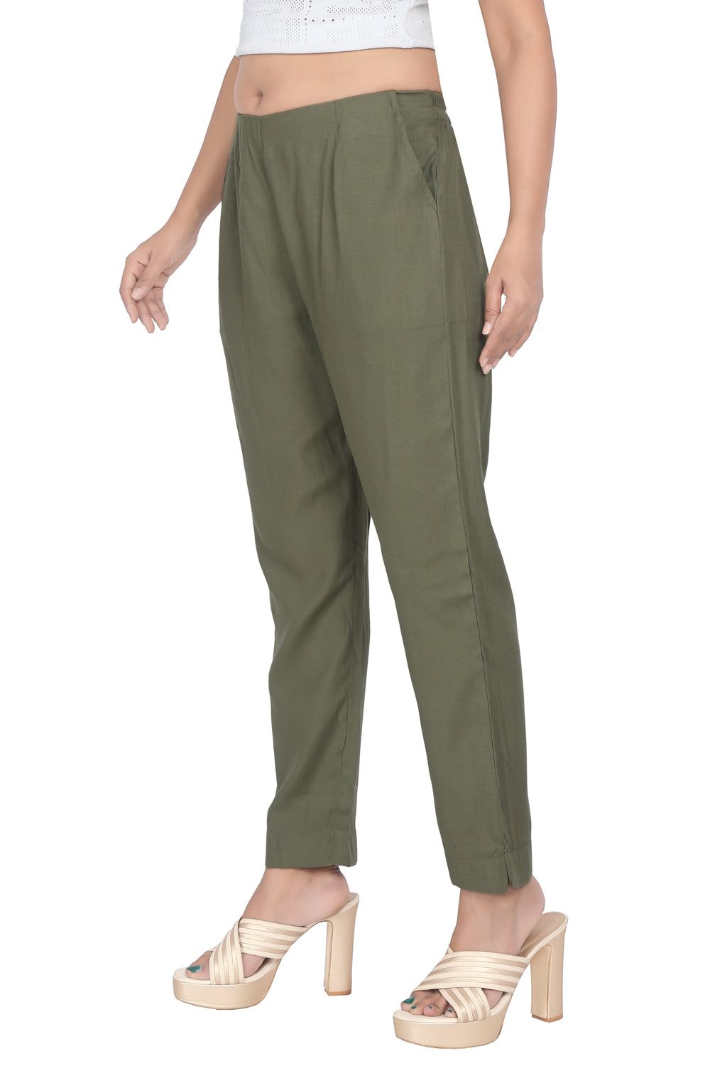 Meniki Women's Straight Fit Pants