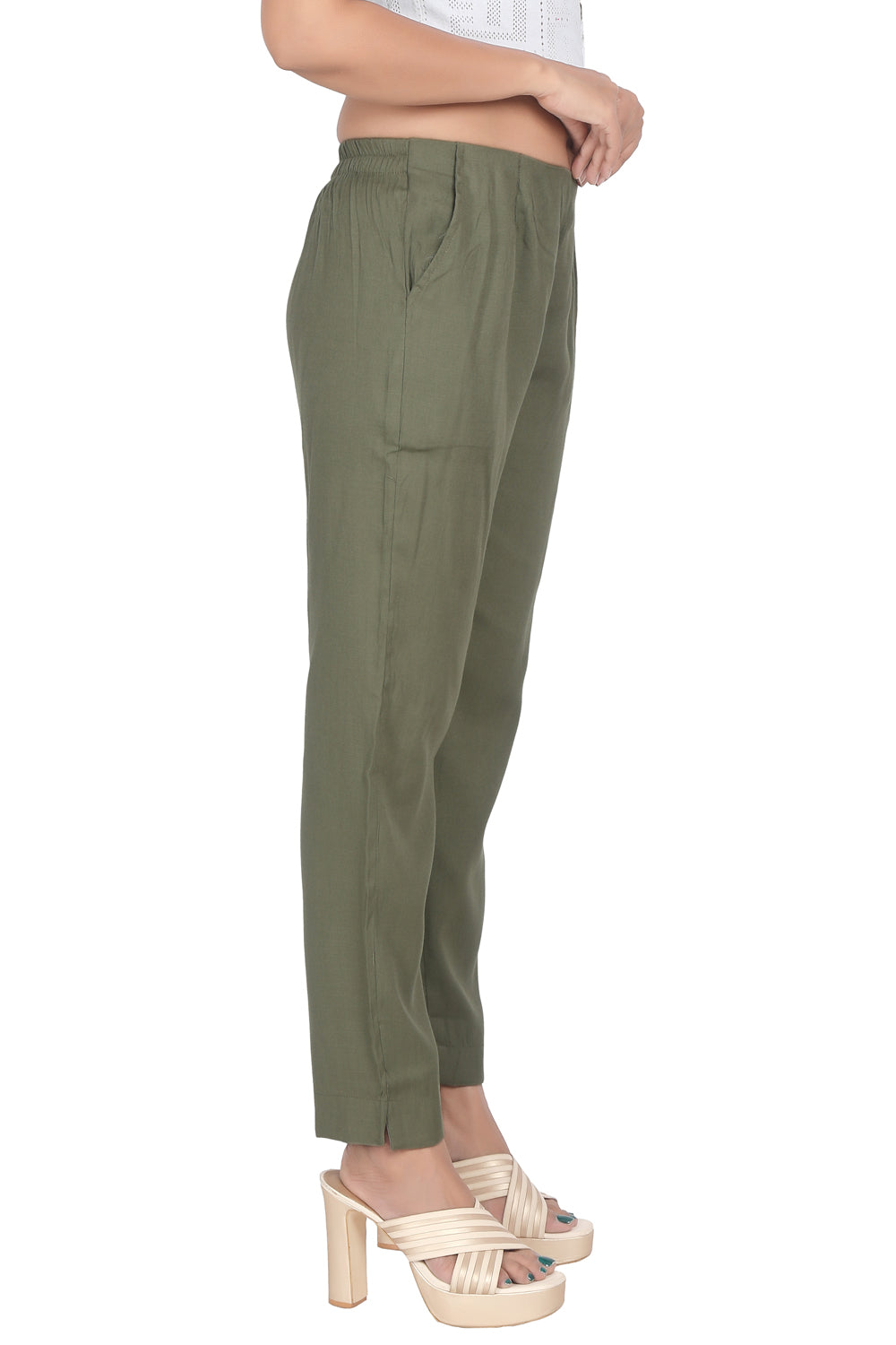 Meniki Women's Straight Fit Pants