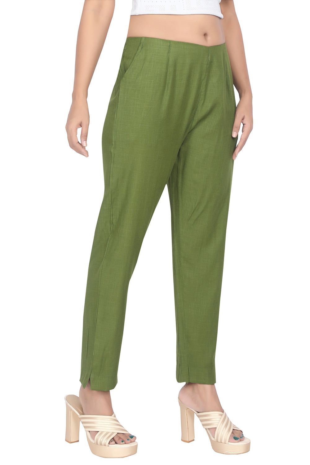 Meniki Women's Straight Fit Pants