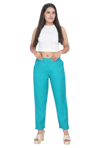 Meniki Women's Straight Fit Pants