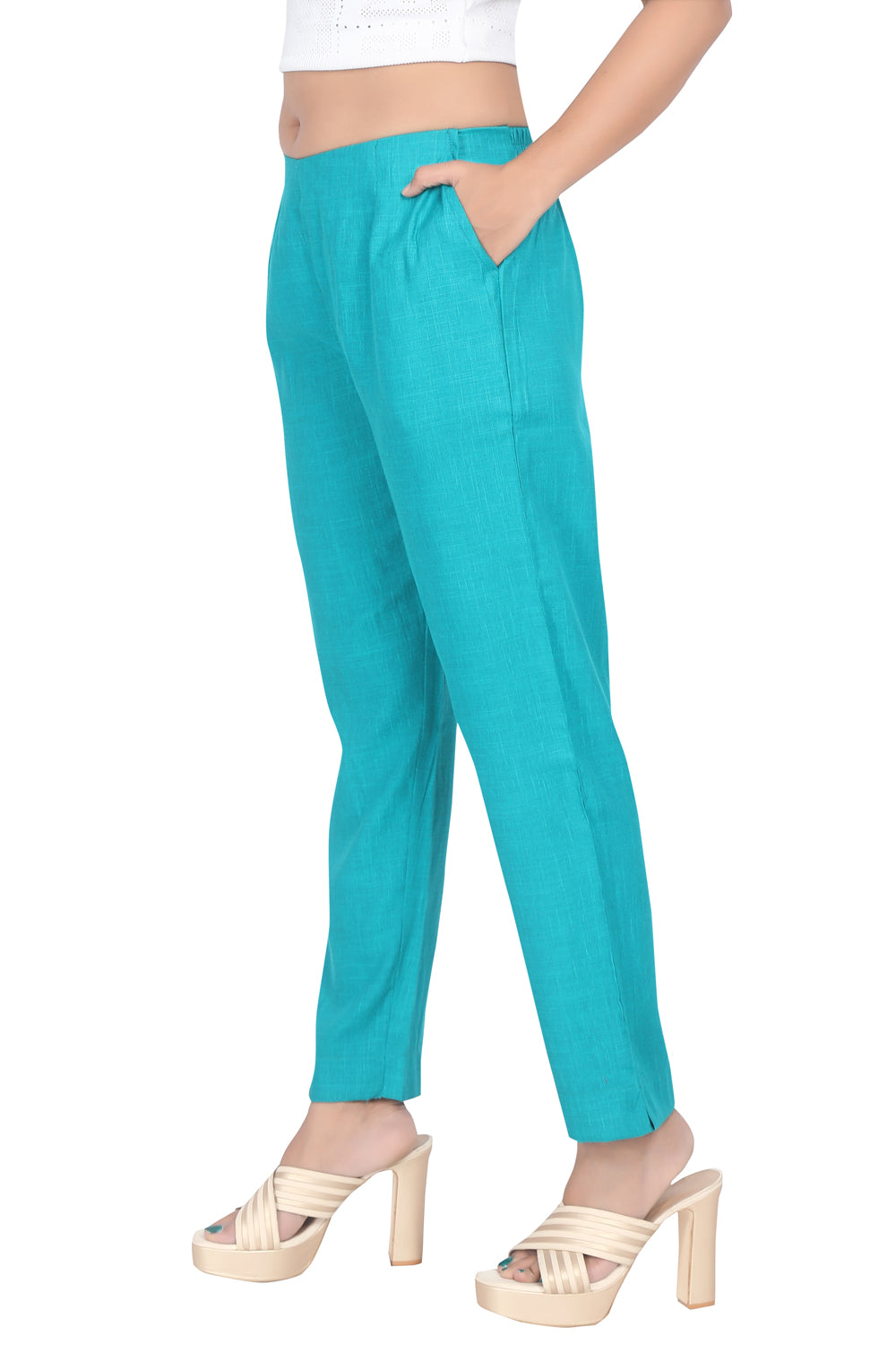 Meniki Women's Straight Fit Pants