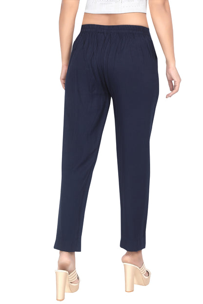 Meniki Women's Straight Fit Pants