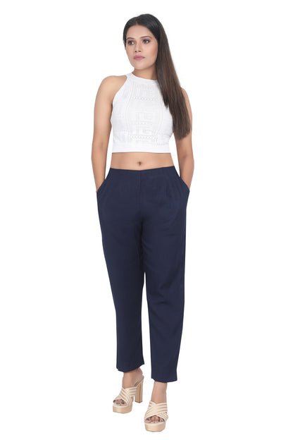 Meniki Women's Straight Fit Pants