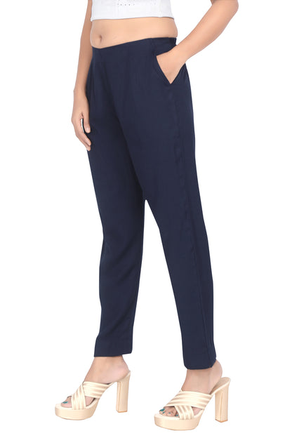 Meniki Women's Straight Fit Pants