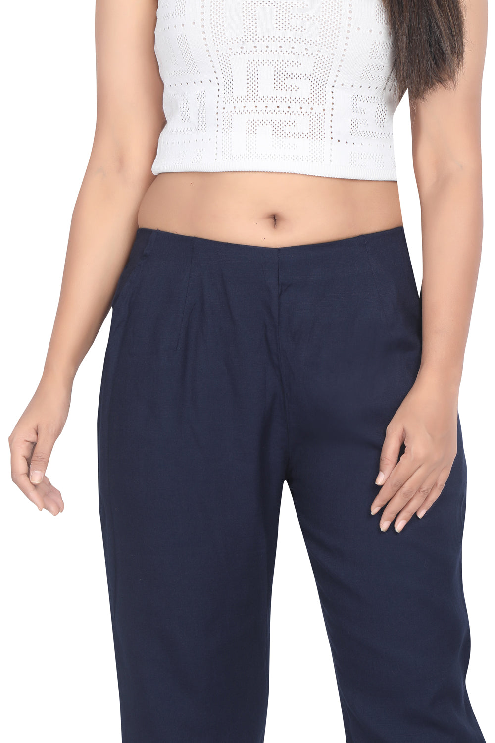 Meniki Women's Straight Fit Pants