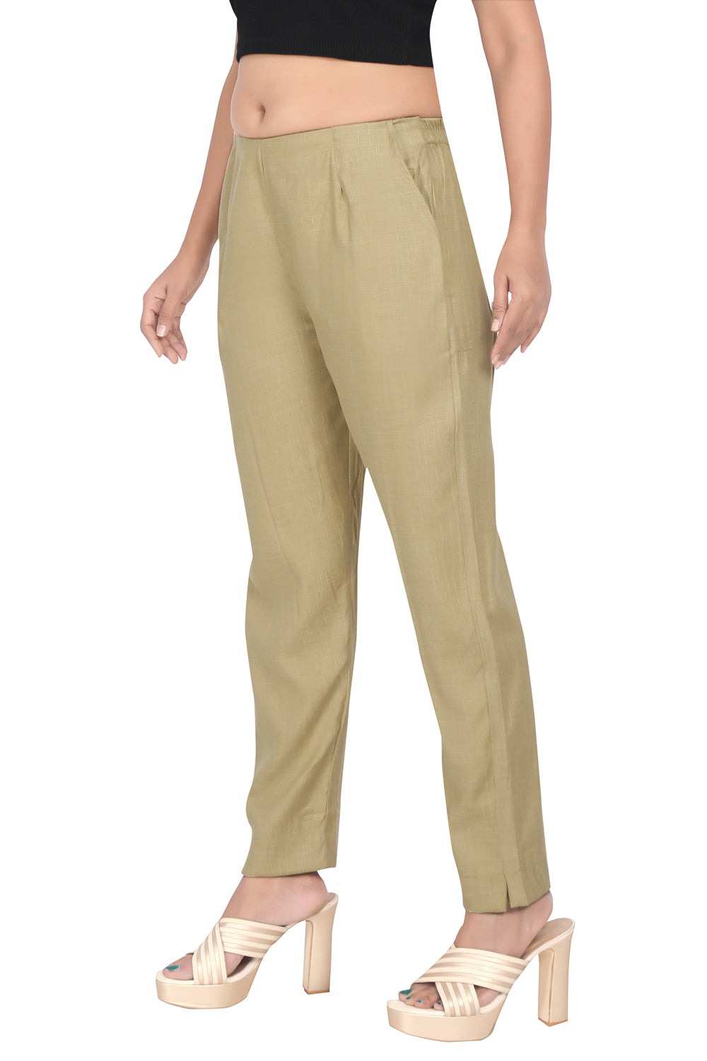 Meniki Women's Straight Fit Pants