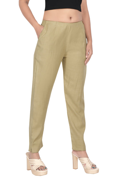 Meniki Women's Straight Fit Pants