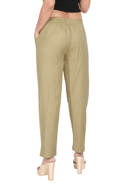 Meniki Women's Straight Fit Pants