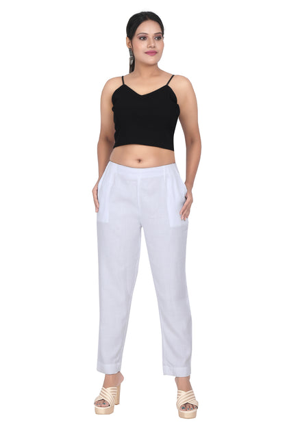 Meniki Women's Straight Fit Pants