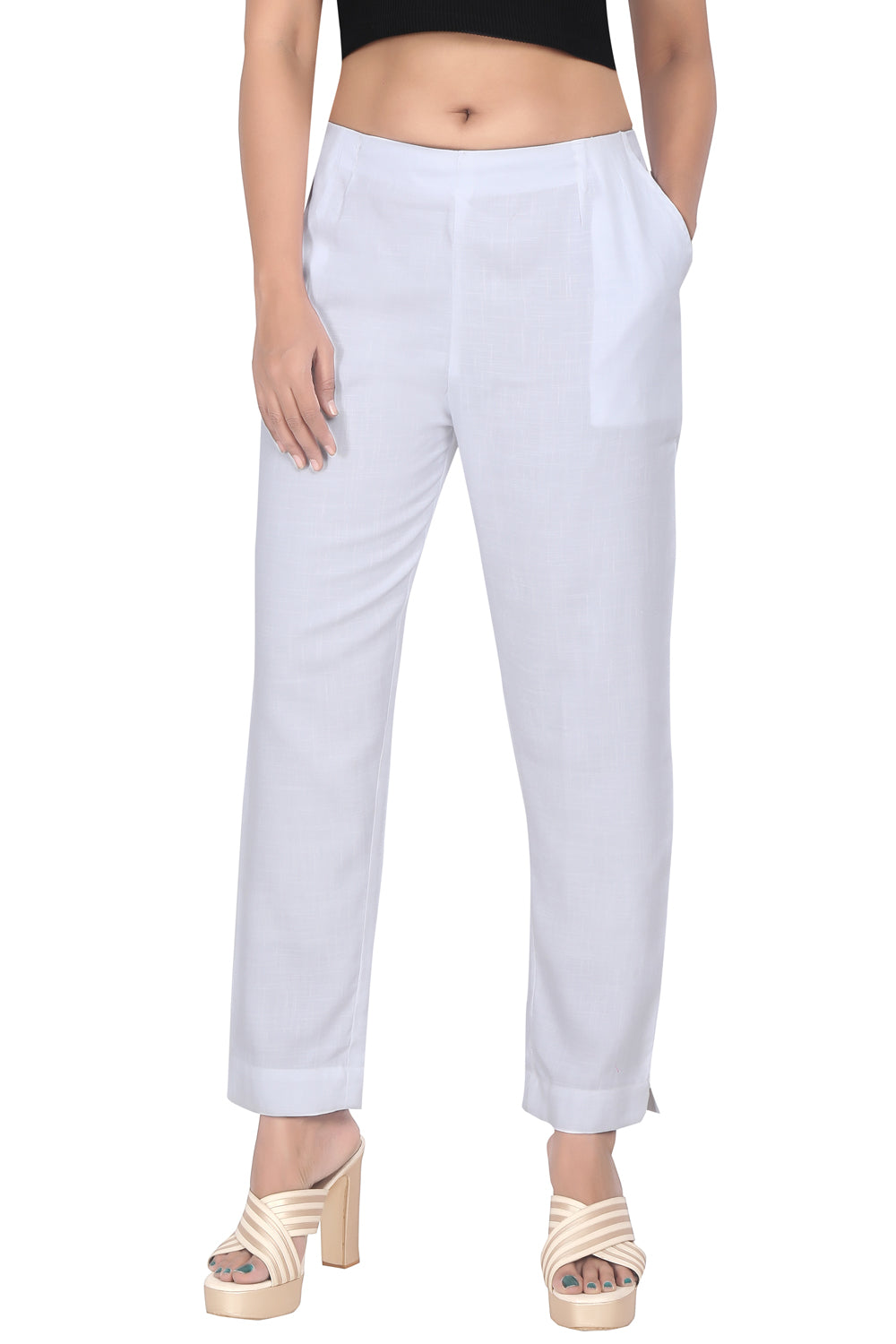 Meniki Women's Straight Fit Pants