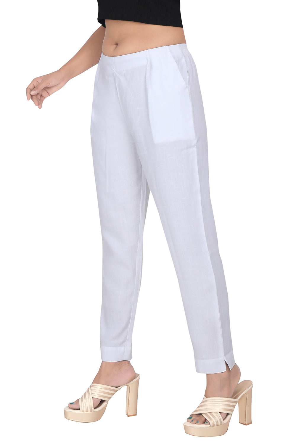 Meniki Women's Straight Fit Pants