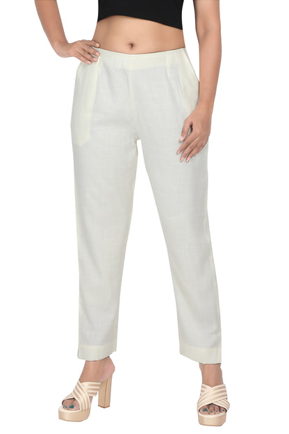 Meniki Women's Straight Fit Pants