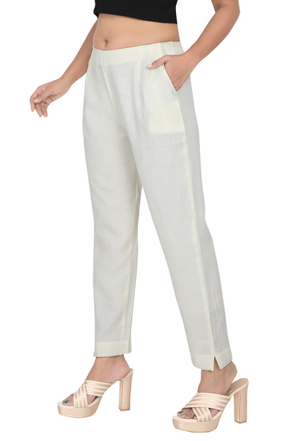 Meniki Women's Straight Fit Pants