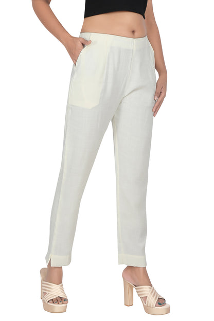 Meniki Women's Straight Fit Pants